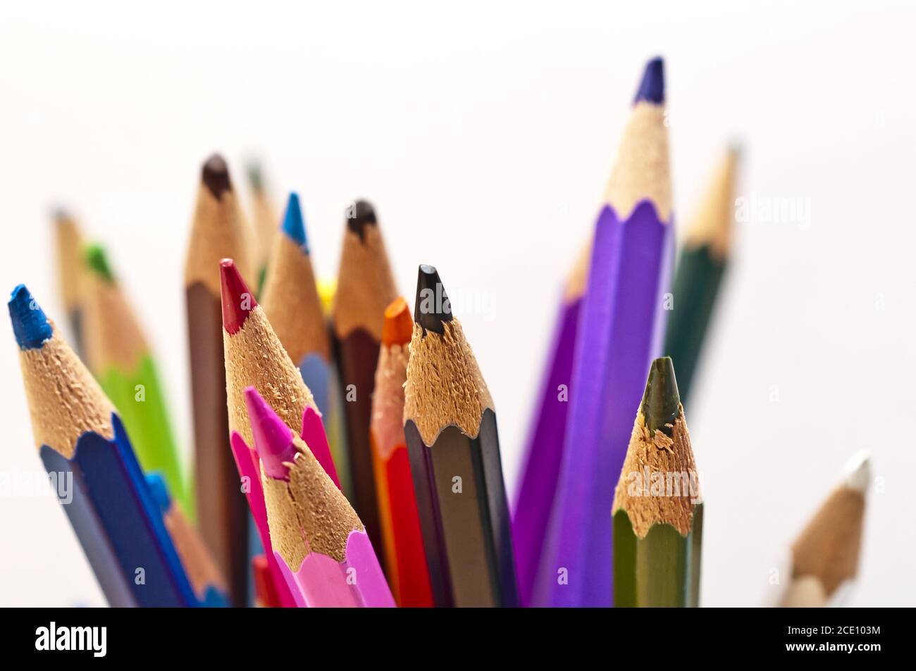 colored pencil Stock Photo