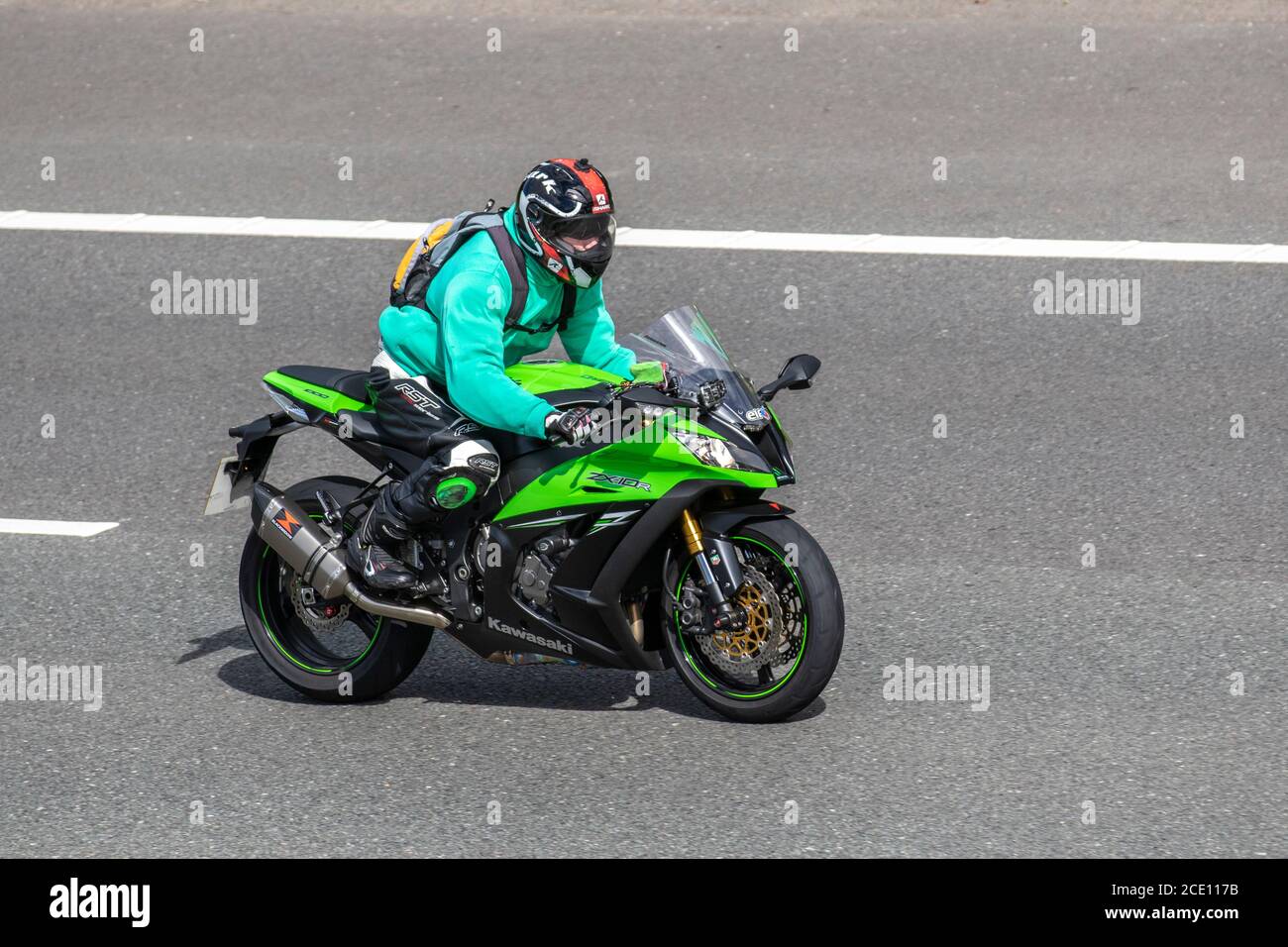 Kawasaki Motorcycles Rider On Track Brands Hatch GP: Kawasaki Ninja