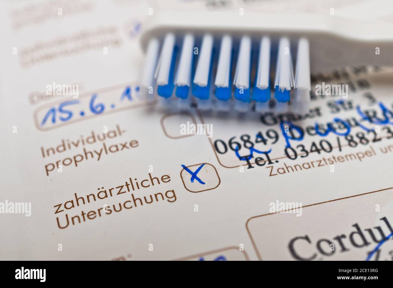 gift certificate Stock Photo