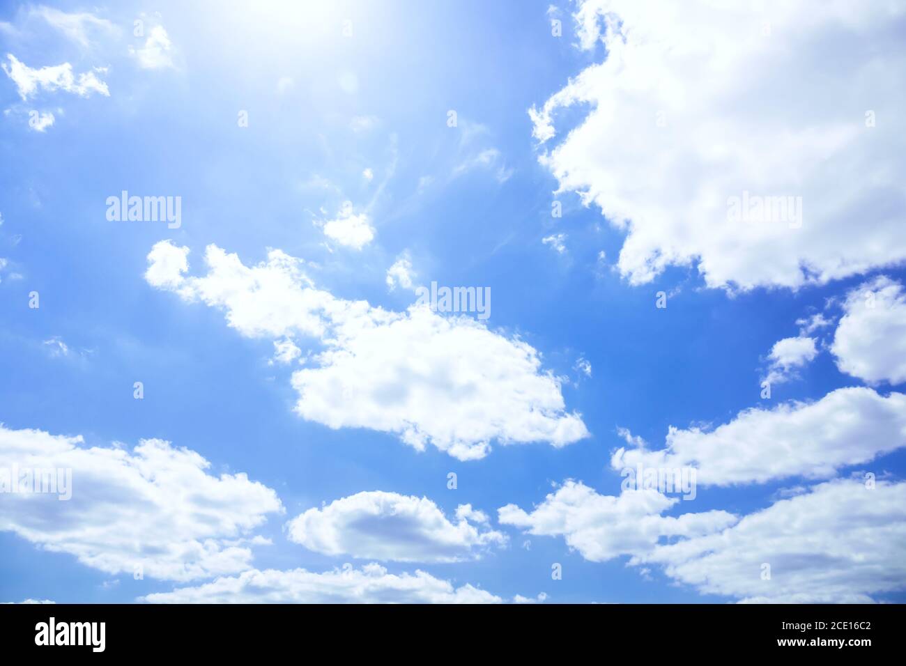 bright sun Stock Photo