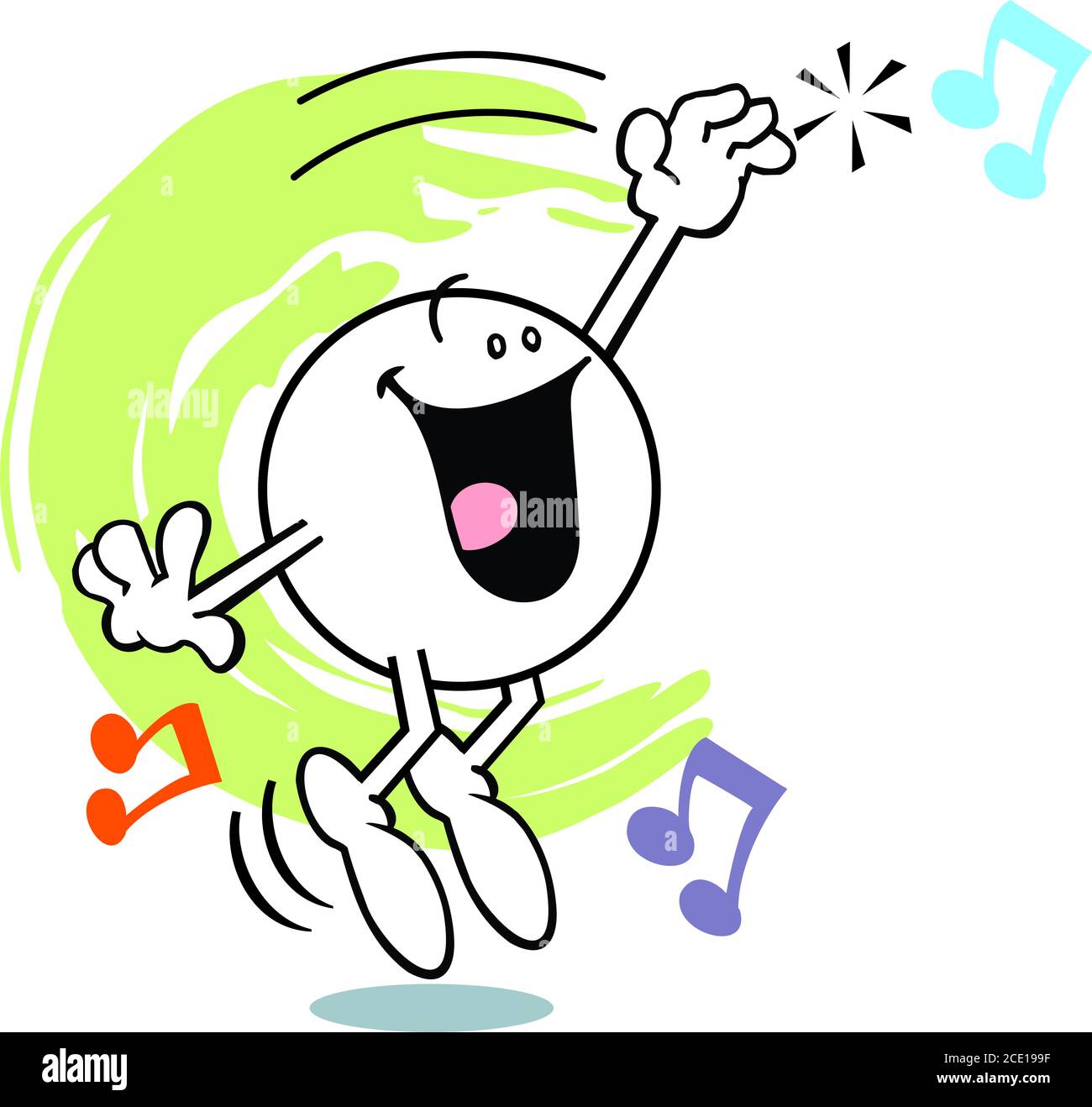 Snoopy Happy Dance Emoticon