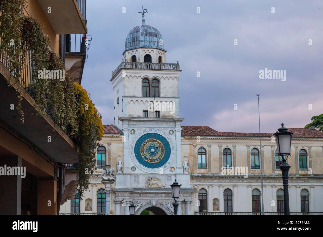 Desolation day in Padua center during lockdown Stock Photo