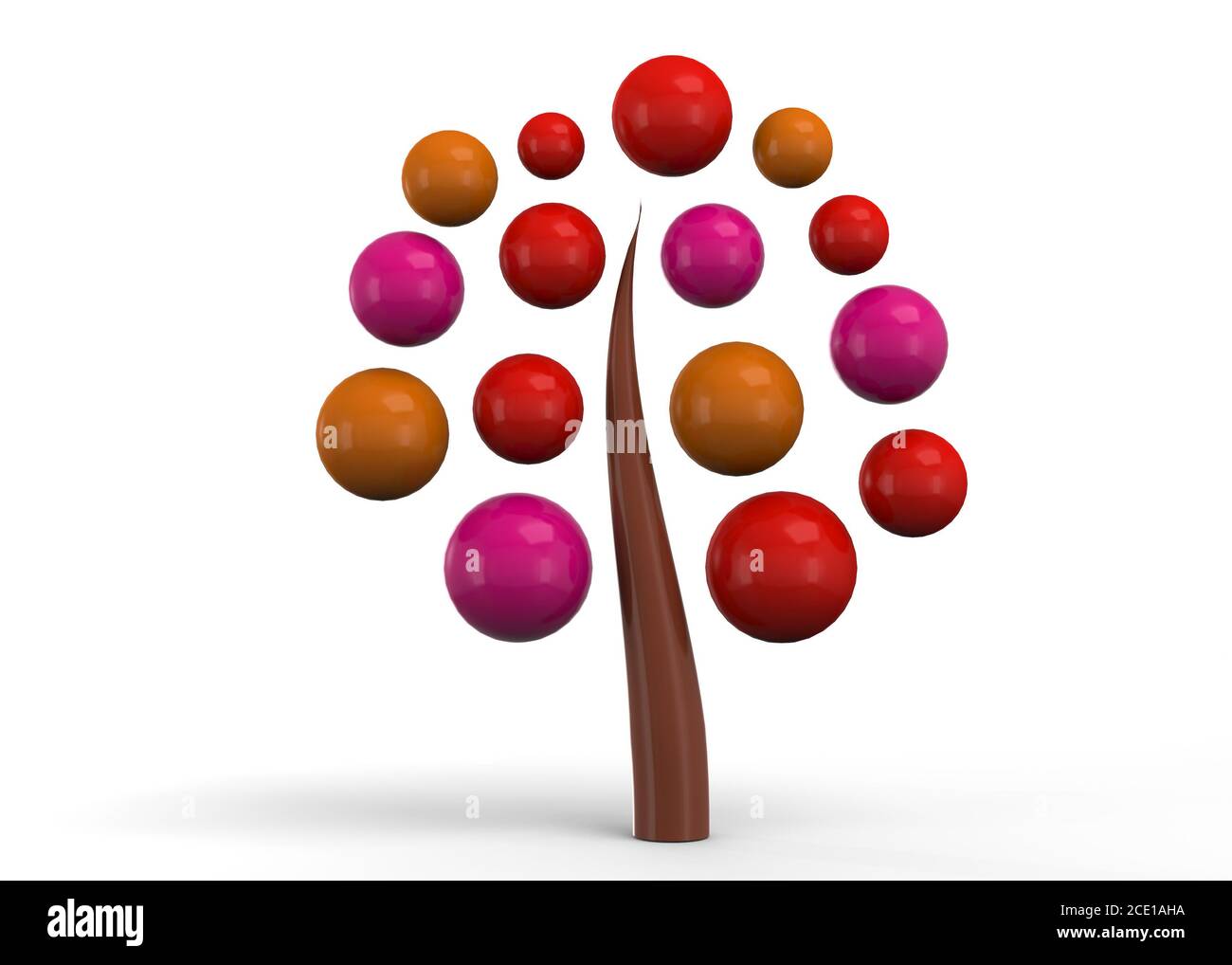 Tree Icon - 3D Stock Photo - Alamy