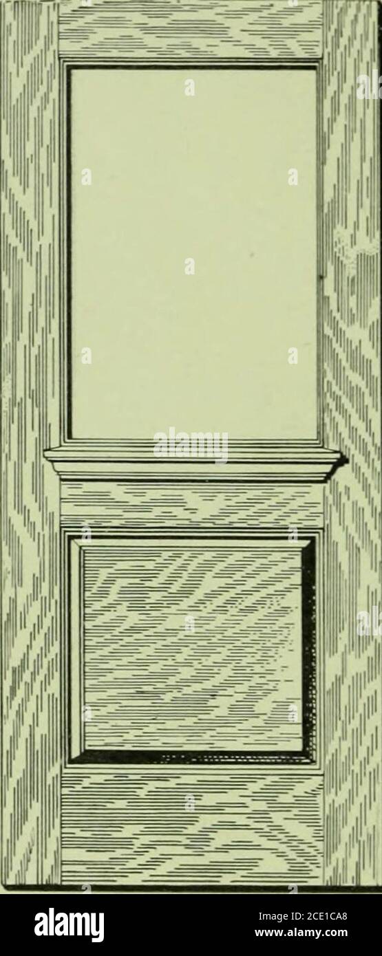 . Millwork catalogue : makers of the original patent dowelled doors, sash, blinds, fine interior finish, store and office fixtures, bank counters, dealers in lumber, etc . Fig. 179. Fig. 180. List Price. Thickness Figure 17D Figure 1X0 Size Made of Plain Oak, Ash, Birch or wood of Equal Value. Hade f Plain Oak. Ash, Birch or W I of Equal Value PriceOpen sizeof Glass Pricei (pen Size Of Cil.l 2- 8x6- 8 1% $16.50 20 x 20 $11.50 20 x 32 3- 0x7- O 1S.OO 24- x 24- 13 OO 24- x 36 3- OX7-6 19.00 24 X 30 14-.00 24 x 4-2 3- 0 x s- o l.i 50 24- x 36 14-.50 24-X 4..S White or Yellow Pine Veneered Doors s Stock Photo