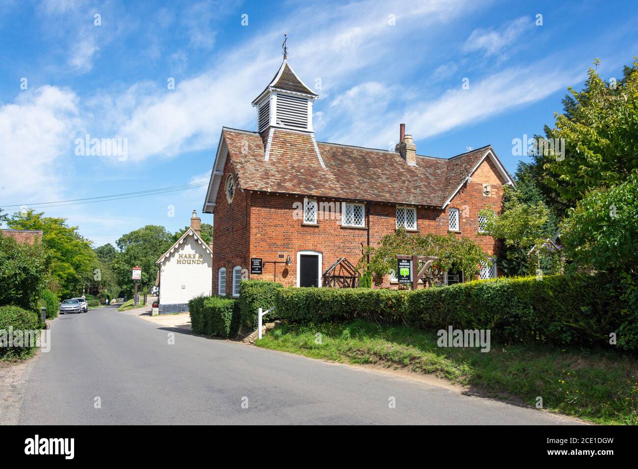 Old Warden Guest House, The Clock House, The Village, Old Warden, Bedfordshire, England, United Kingdom Stock Photo