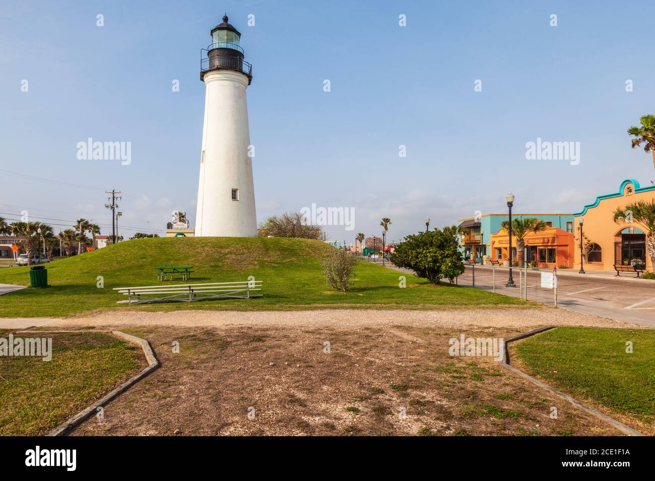 Port (Point) Isabel Lighthouse and Texas state historic site in Port