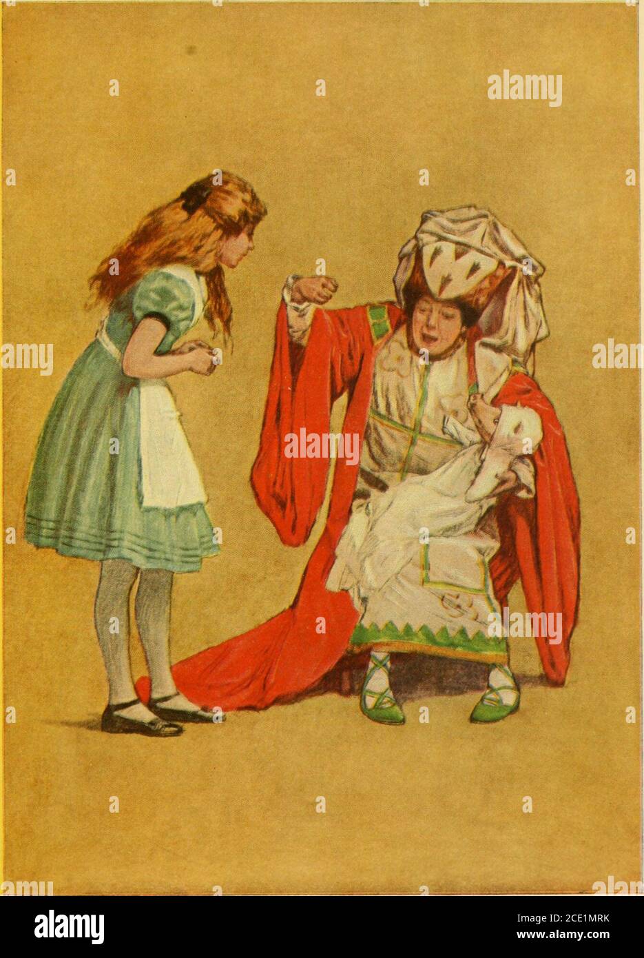 Alice In Wonderland A Dramatization Of Lewis Carroll S Alice S Adventures In Wonderland And Through The Looking Glass Another Pan Comes Out And Almost Hits The Baby M J Oh There Goes His