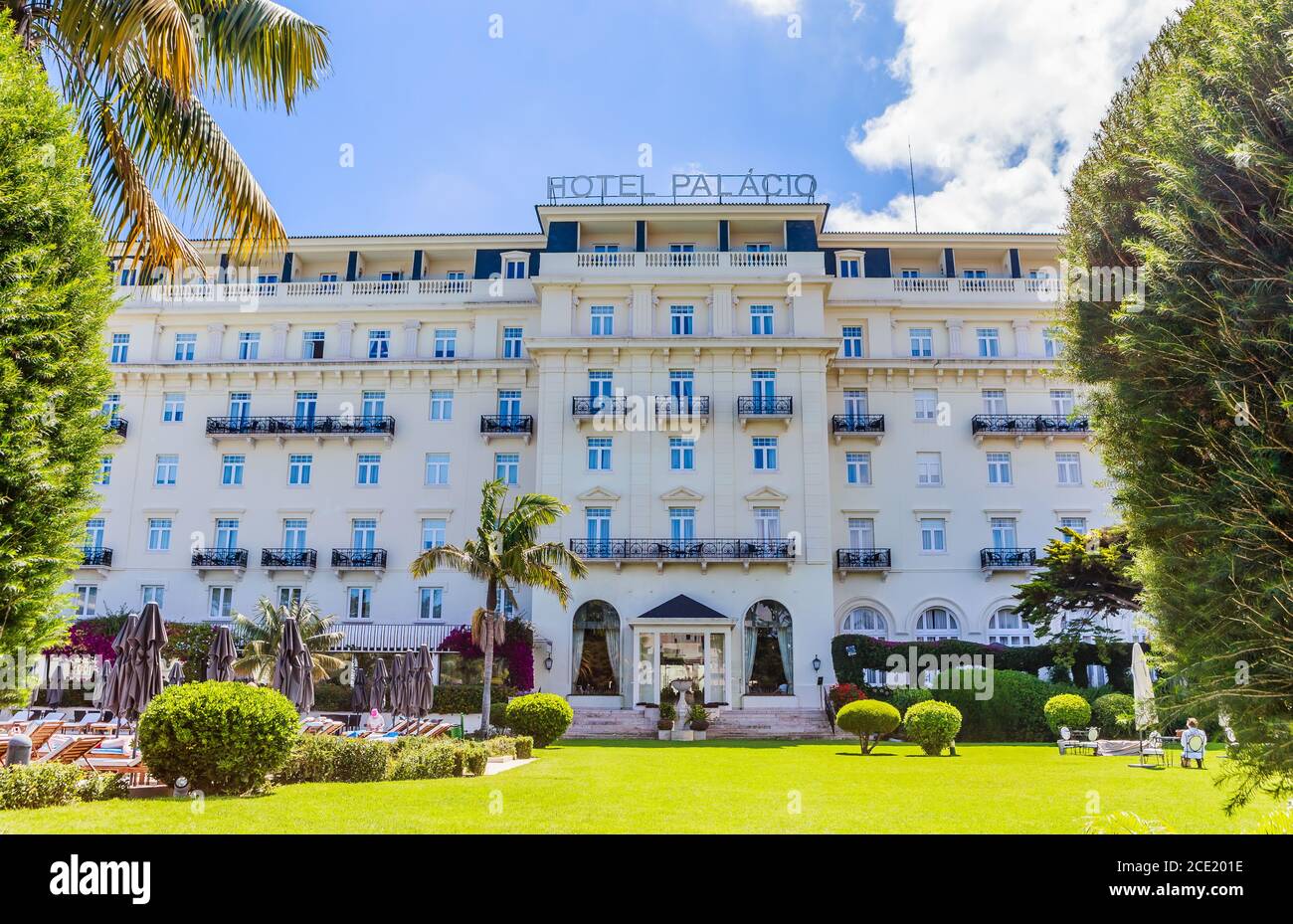 Palacio Estoril Hotel, Estoril, Portugal Stock Photo - Alamy