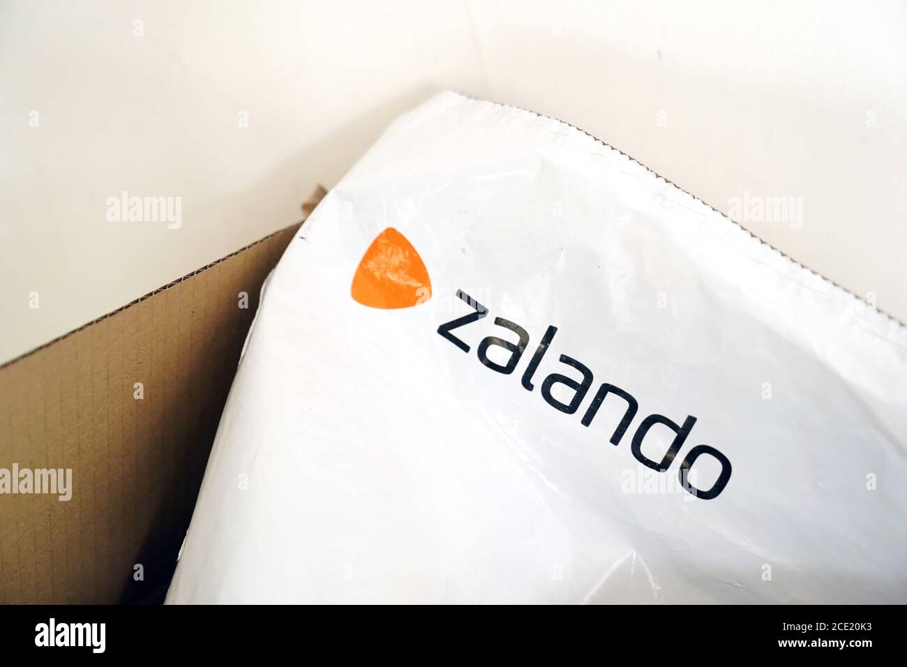 Zalando delivery hires stock photography and images Alamy