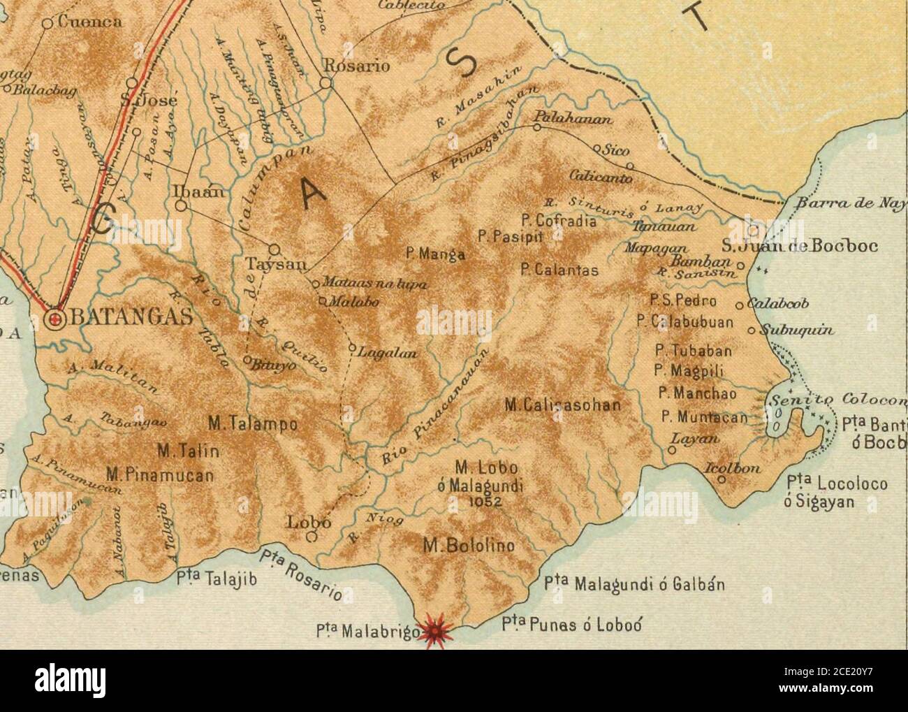 Atlas Of The Philippine Islands P3 Pangotp Amapilio Piamainitp Acazador Pt Pinarnucan P Mal Cot P A De A Retian L Maricaban F O Pm I Mean Tas I P Calabiibuan