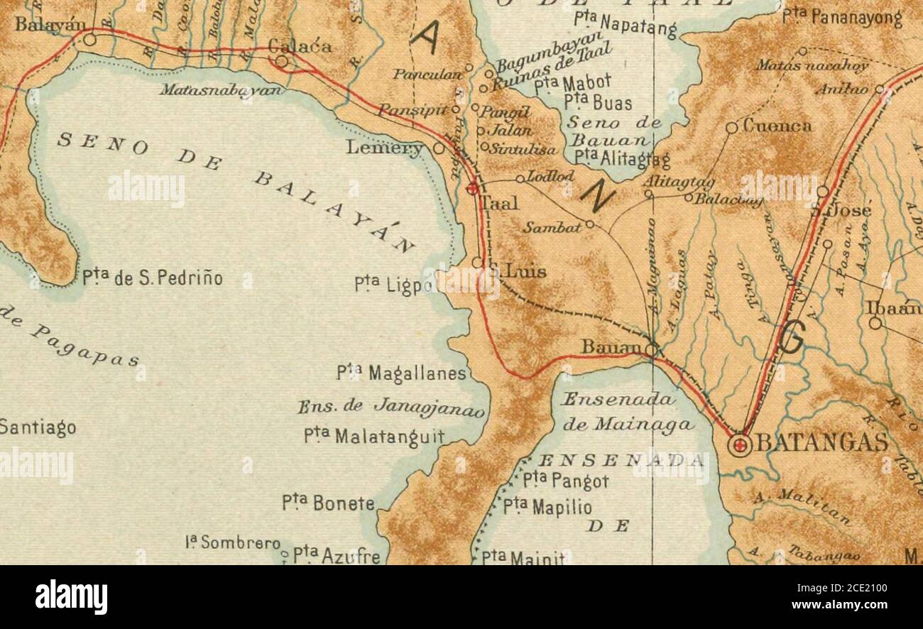 Atlas Of The Philippine Islands I Pf Caimangi Ode T A A L I F Napatani X Snayong V S O Wf S J P Gt 3lcll Lt Ipt Des Pedrino