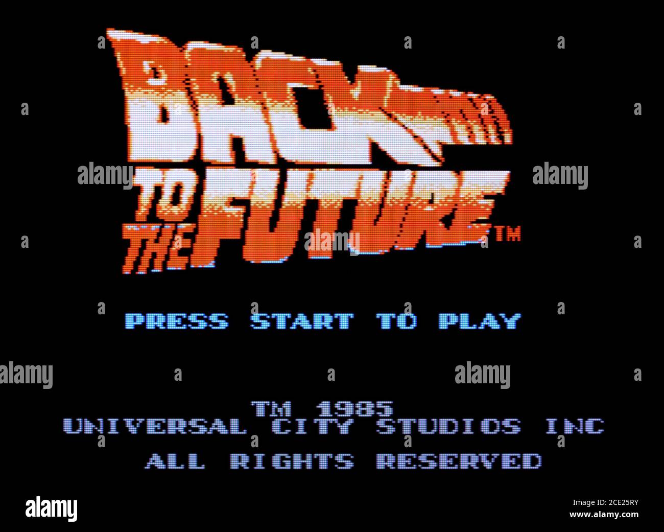 Back to the future video game nes sales