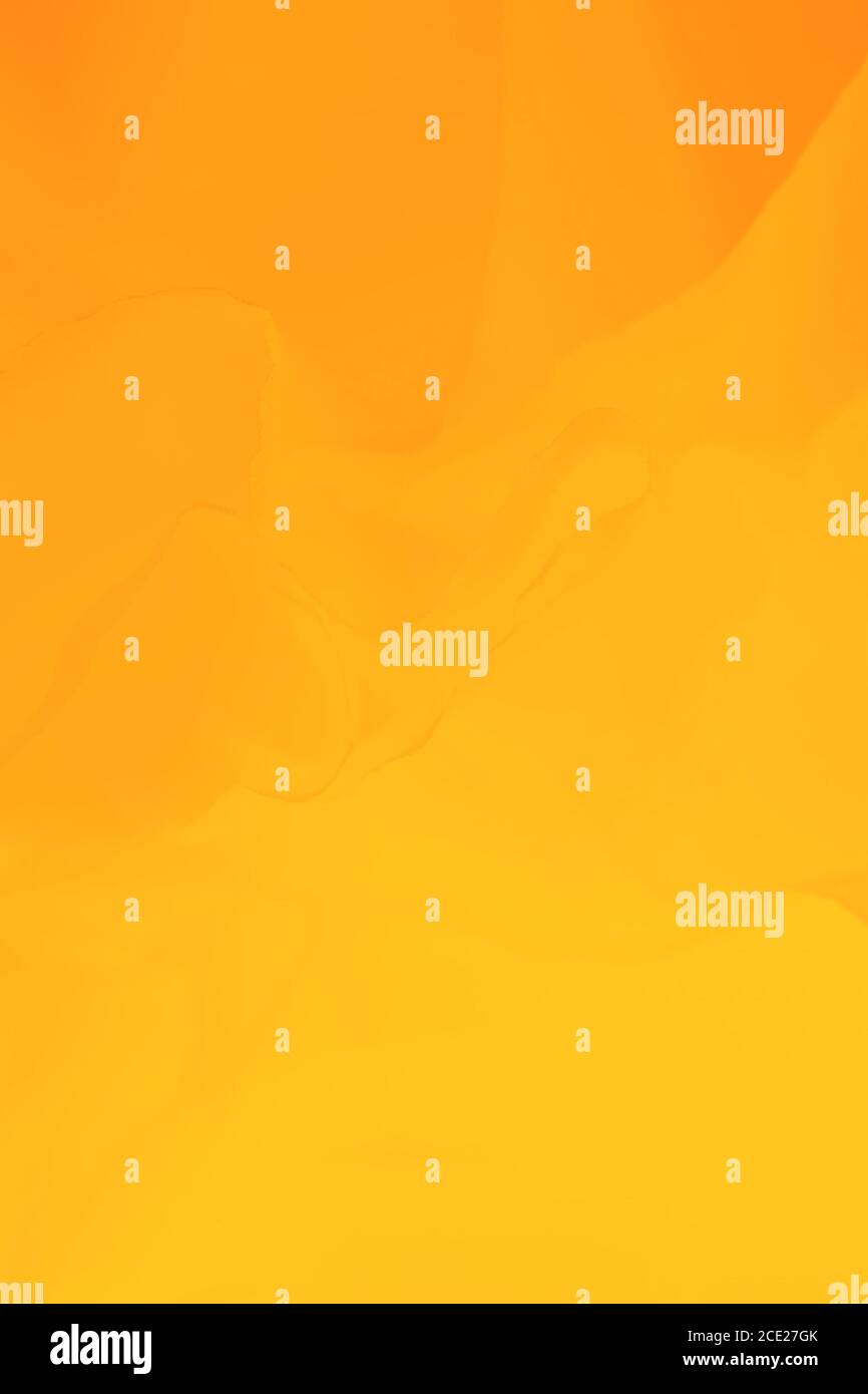Warm bright yellow orange gradient abstract blurred background Stock Photo