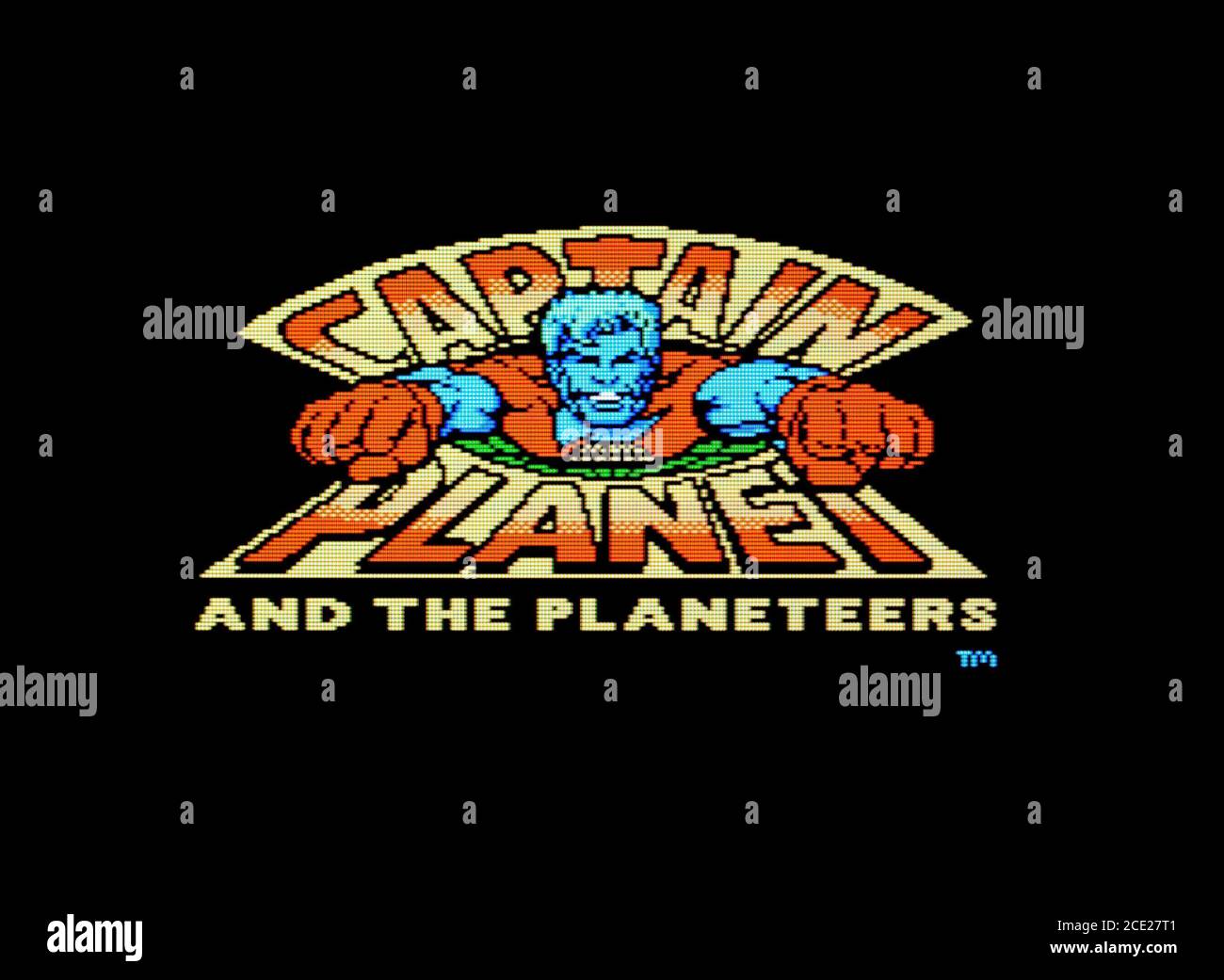 Captain Planet and the Planeteers - Nintendo Entertainment System - NES Videogame - Editorial use only Stock Photo