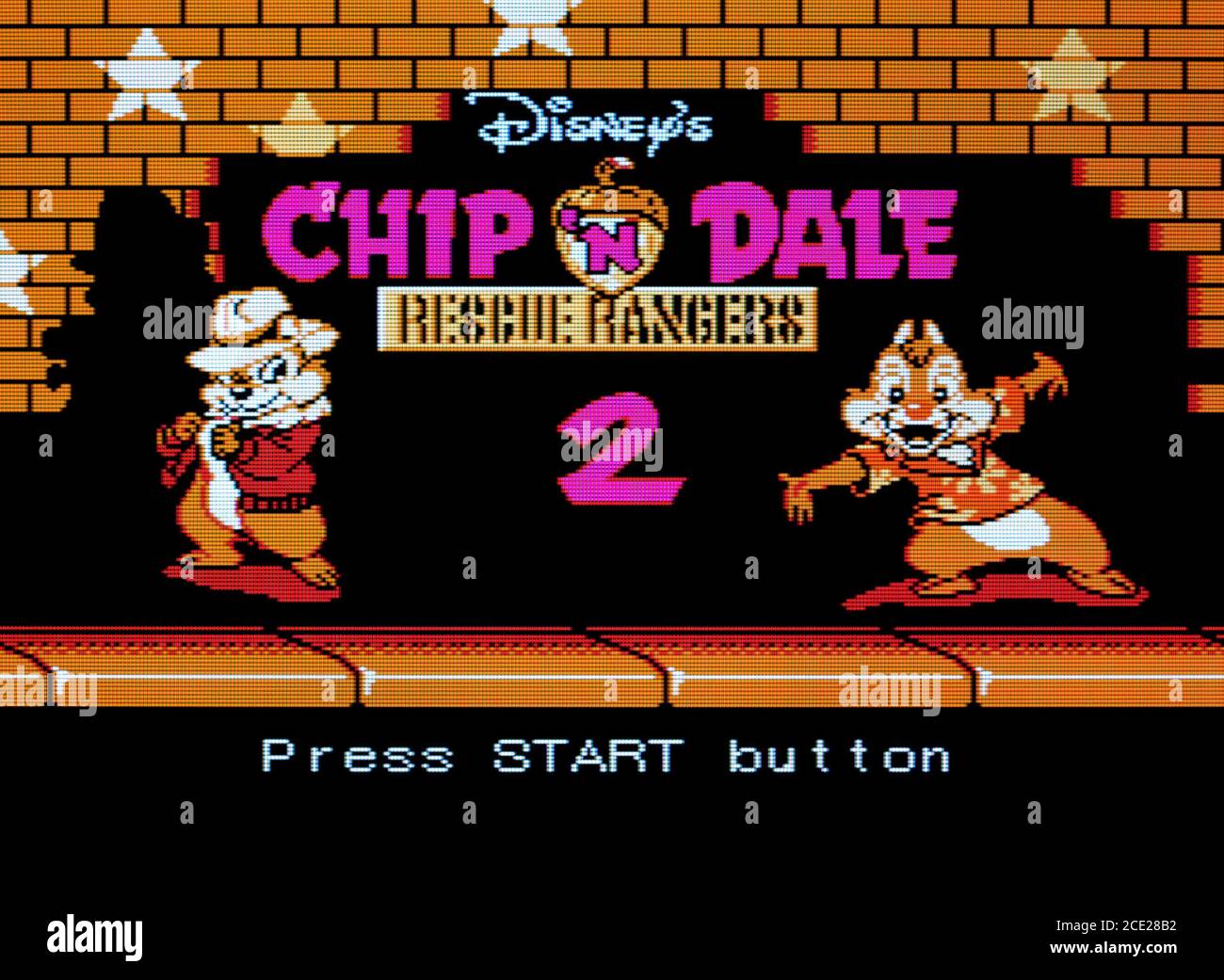 Chip N Dale Rescue Rangers 2 - Nintendo Entertainment System - NES  Videogame - Editorial use only Stock Photo - Alamy