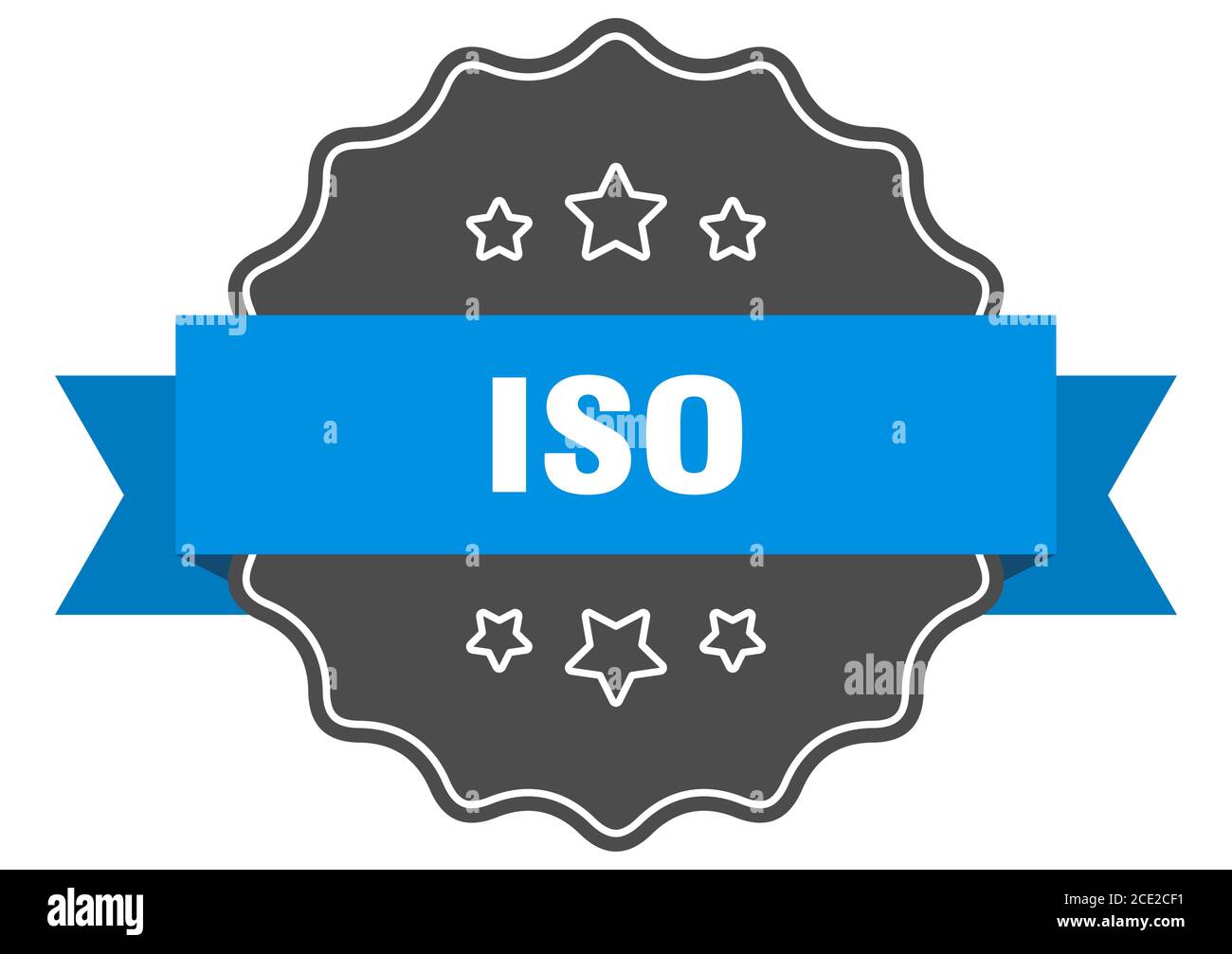iso label. iso isolated seal. Retro sticker sign Stock Vector Image ...