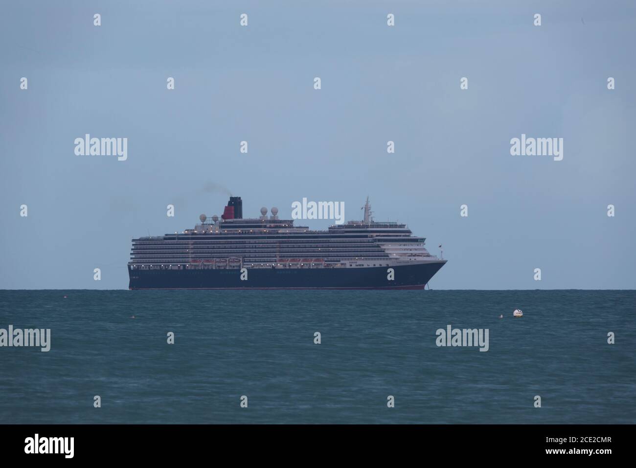 Ghost ship off the coast of Weymouth Stock Photo Alamy