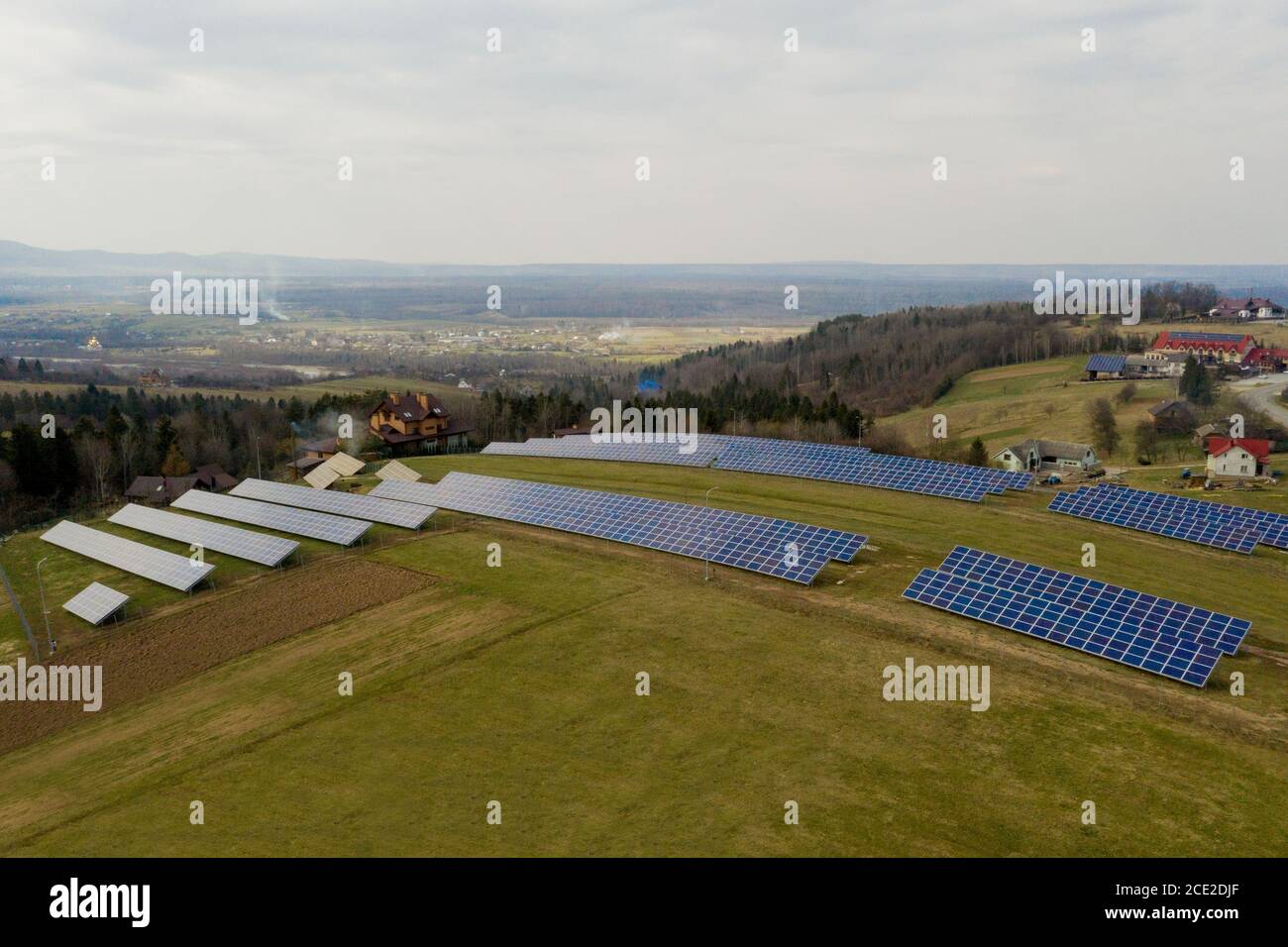 Photo voltaic solar power station hi-res stock photography and images ...