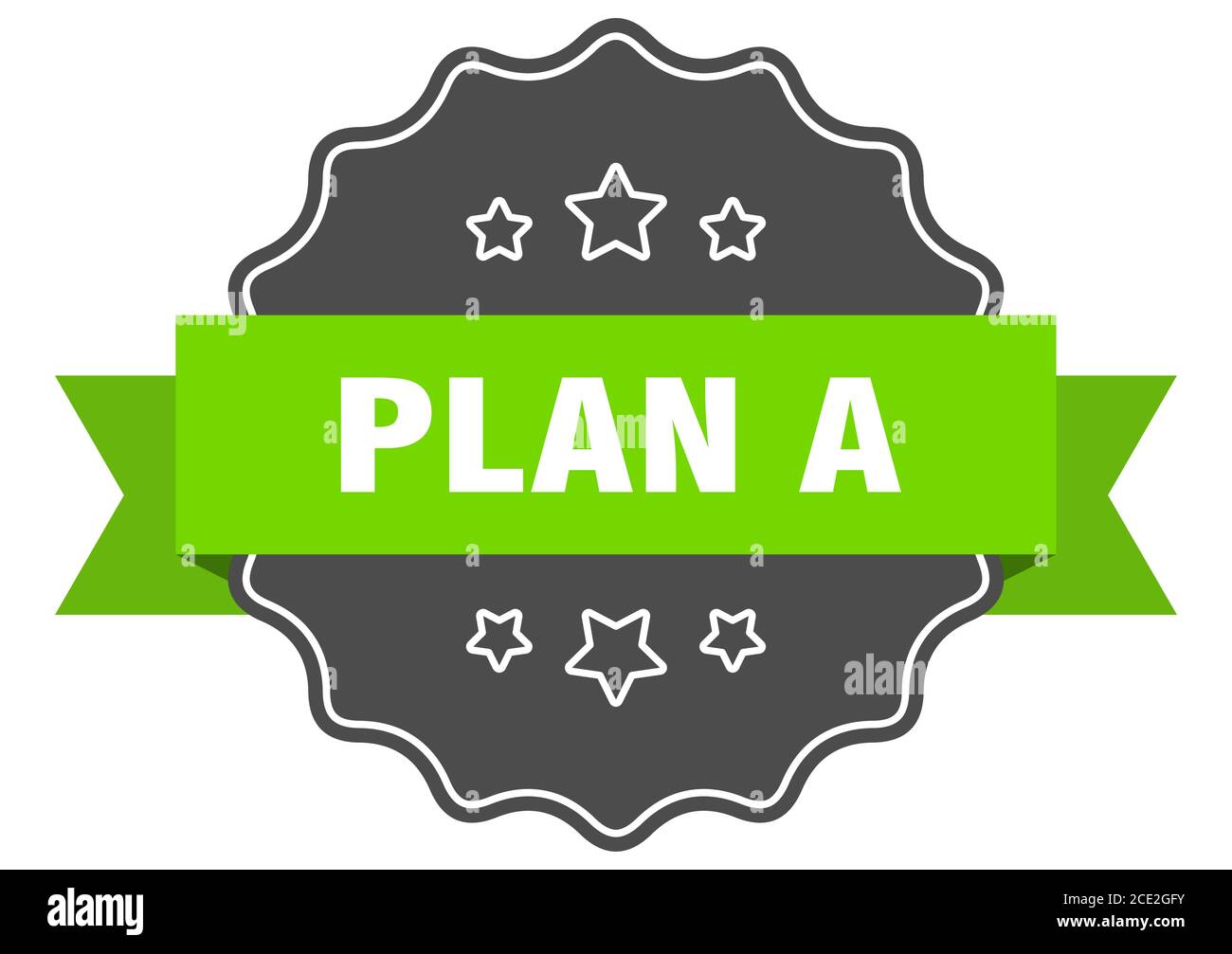Plan A Sign plan a label. plan a isolated seal. Retro sticker sign Stock Vector ...