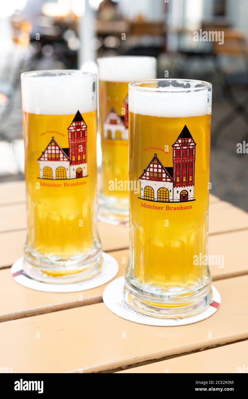 Idsteiner brewery 'Alte Feuerwache' - Idsteiner, Hesse, Germany Stock Photo