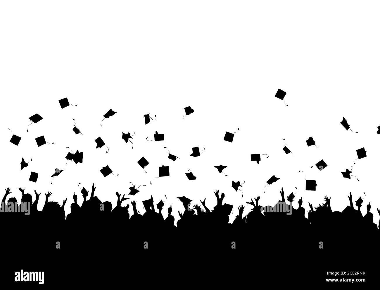 Graduation Celebration university students background Stock Photo - Alamy