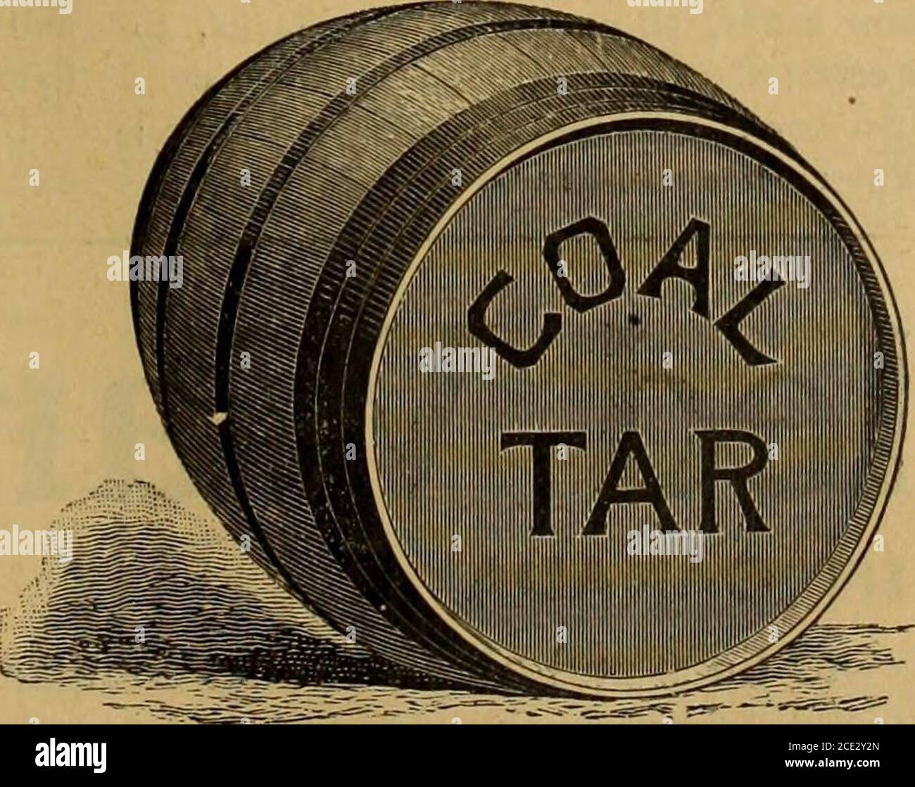 . Hardware merchandising 1895 . PURE COAL TAR Coal TarMade fromCoal