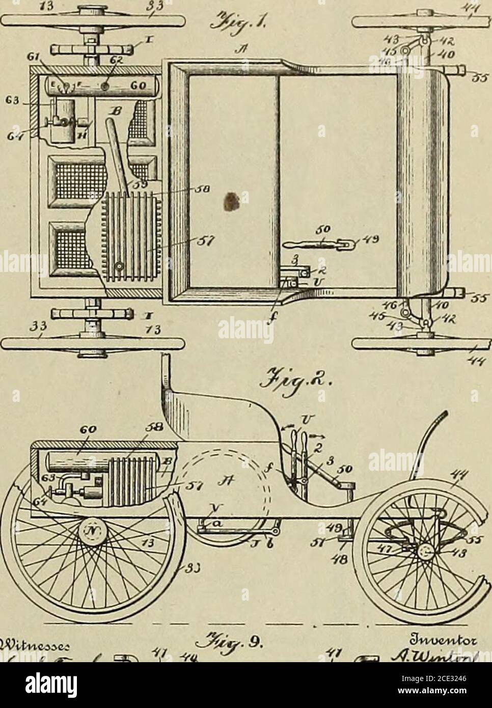 Digest of United States automobile patents from 1789 to July 1, 1899,  including all patents officially classed as traction-engines for the same  period. Chronologically arranged ... together with lists of patents
