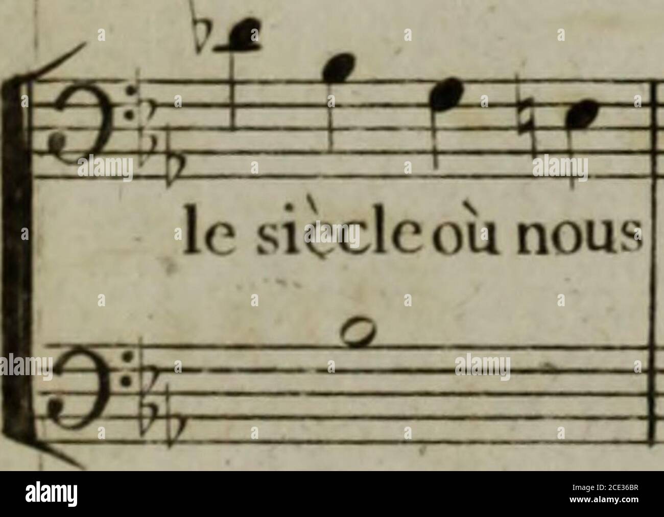 Partition du Valet de deux maîtres : opéra comique en un acte : représenté  au Théâtre Faydeau . 2! Couplet. Hasso En amour, r r T p ainsi quen af f ?