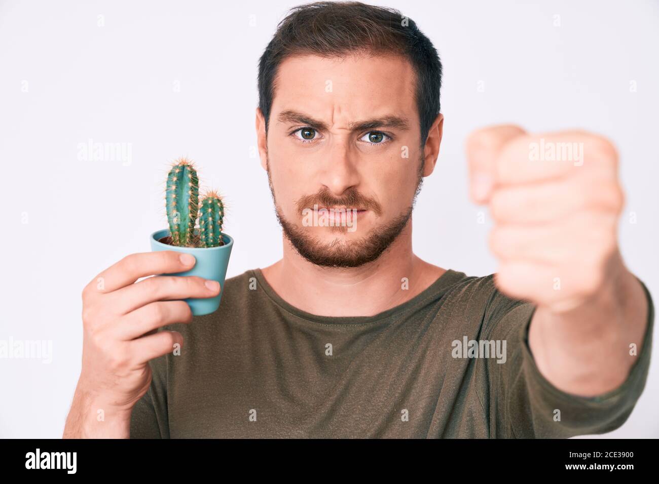 The scream cactus Stock Photo - Alamy