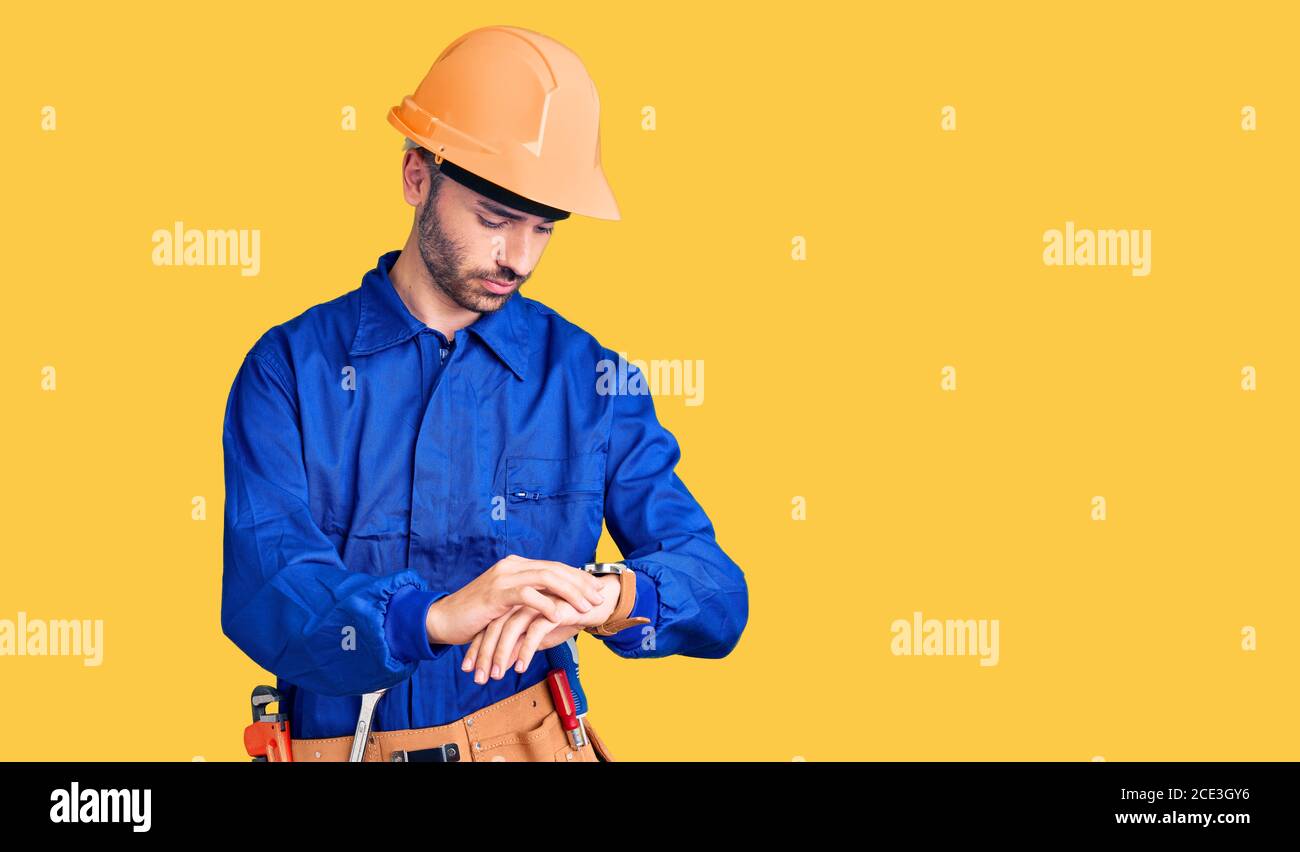 construction workers wrist watch