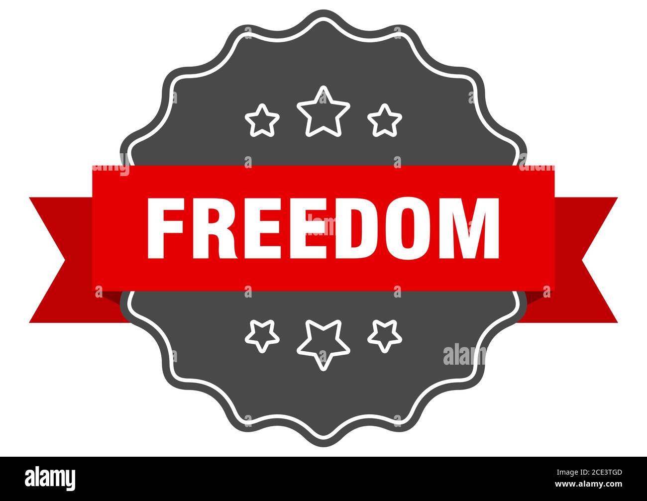 Freedom Label freedom label. freedom isolated seal. Retro sticker sign Stock Vector ...