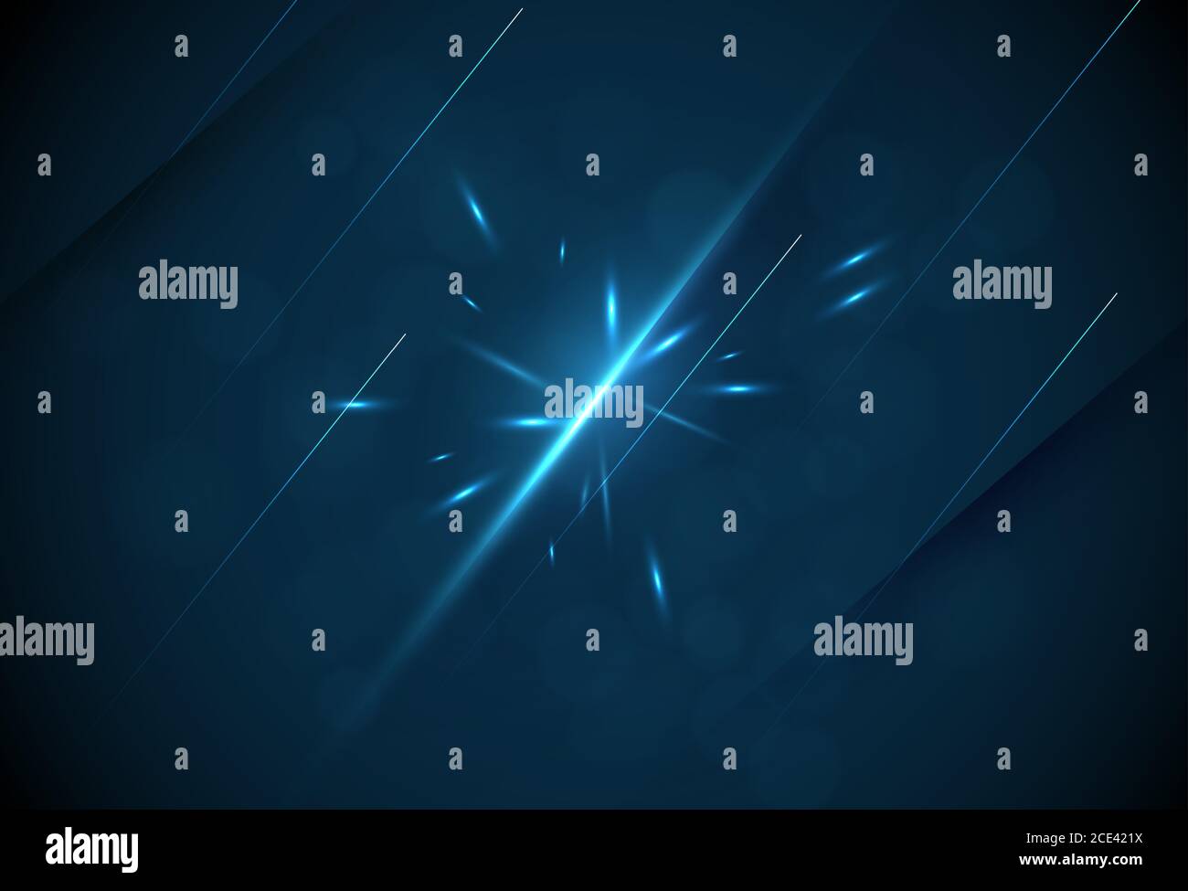 Abstract Blue background. Vector Illustration Stock Vector