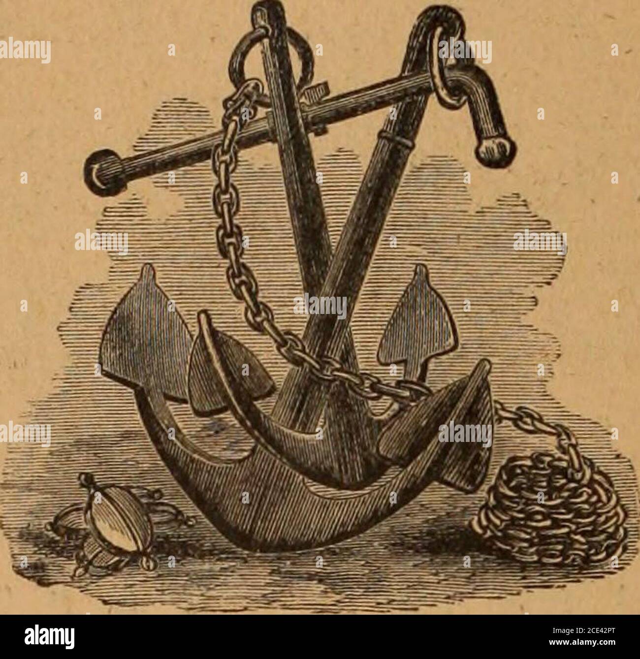 Okrum Rope Packing . Hardware merchandising 1895 . ANCHORSCHAINS SIDELIGHTS. ROPE OAKUM ...