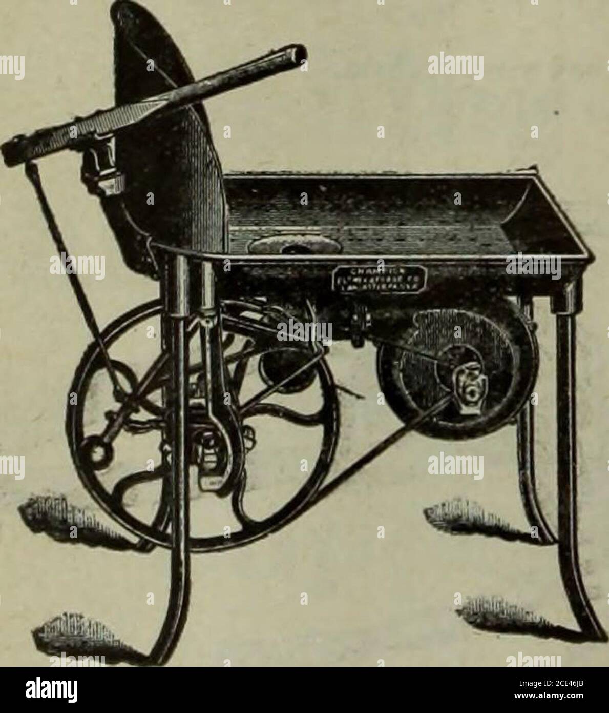 Hardware merchandising (January-March 1908) . No. 408 Champion Forge. No.  400 Blacksmiths Blower. No. 2 BOILERMAKERS LEVER FORCE The Champion  Boilermakers Lever Forge is supplied withthe Champion Standard Lever Motion  used