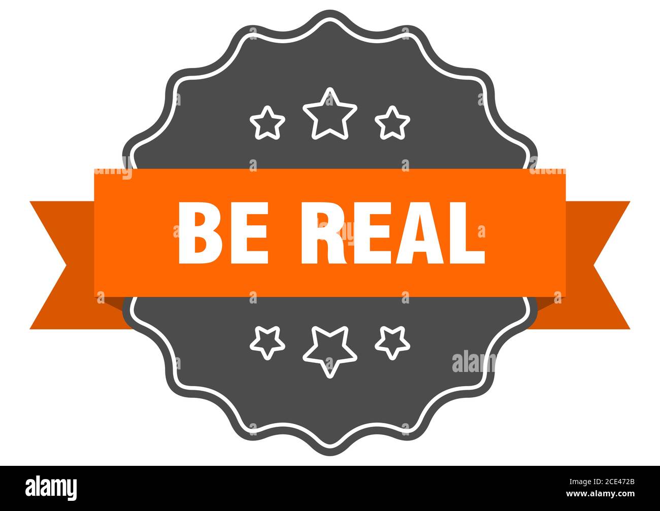 Be Real Examples be real label. be real isolated seal. Retro sticker sign Stock Vector ...
