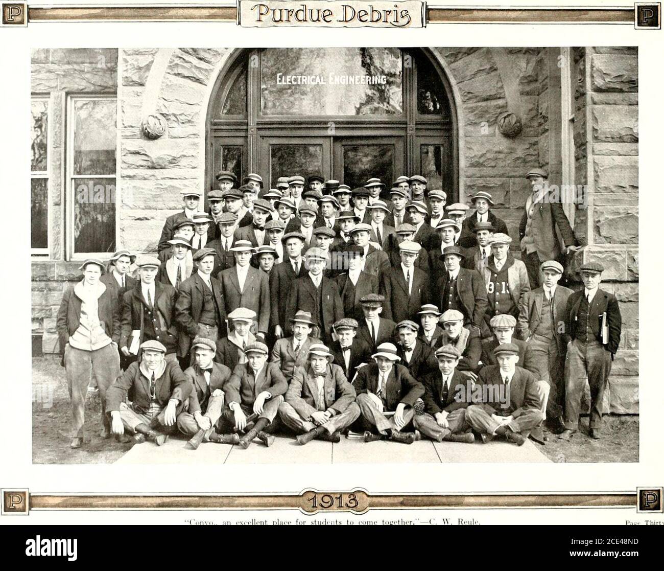 Purdue debris . (.on1905. Member of,—American Society for Testing