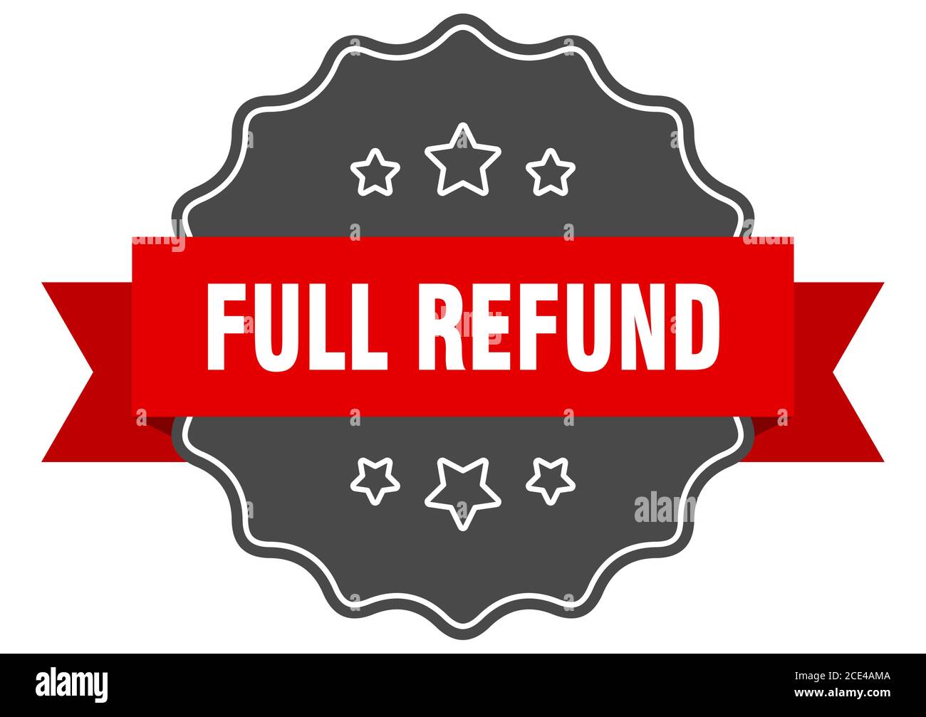 full refund label. full refund isolated seal. Retro sticker sign Stock Vector Image & Art Alamy