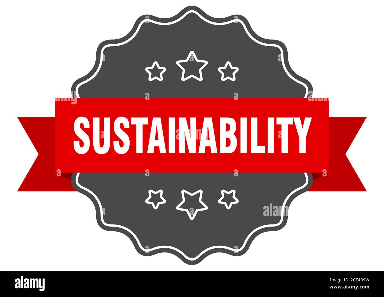 sustainability label. sustainability isolated seal. Retro sticker sign ...