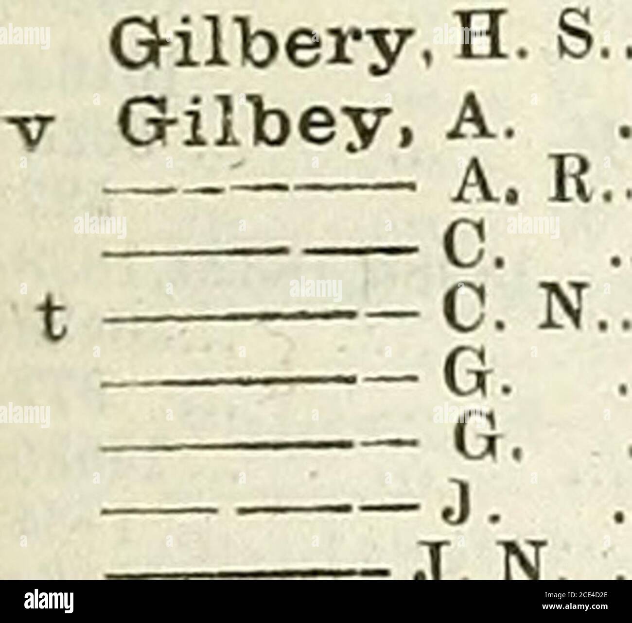 . Army list . Gilbert-Cooper, W. N. R. 2036 Qilbertson, C. F. G.. J.N. Gilby.C.Gilchrist, G. C. H. T. J. ... J.S. W. F. C. W.H. Gilday, A. L. C. ..Gildea, G. A G. A F. Sir 3. ... Gilder, E. — T. G. ... T. N. ... Gilderdale, F.Gilding-, F. ... 2412 1760 1511 ... 2.335 2311 2043c 2 43a 2294 15876 2636 847 20.32 2013c 1394e 2444 2294 481a . 2)4.3c 1823a, 1837c 2363 2043e 23.5.!) 15586 1781% 1794(7 1564 1529 214.3c Stock Photo