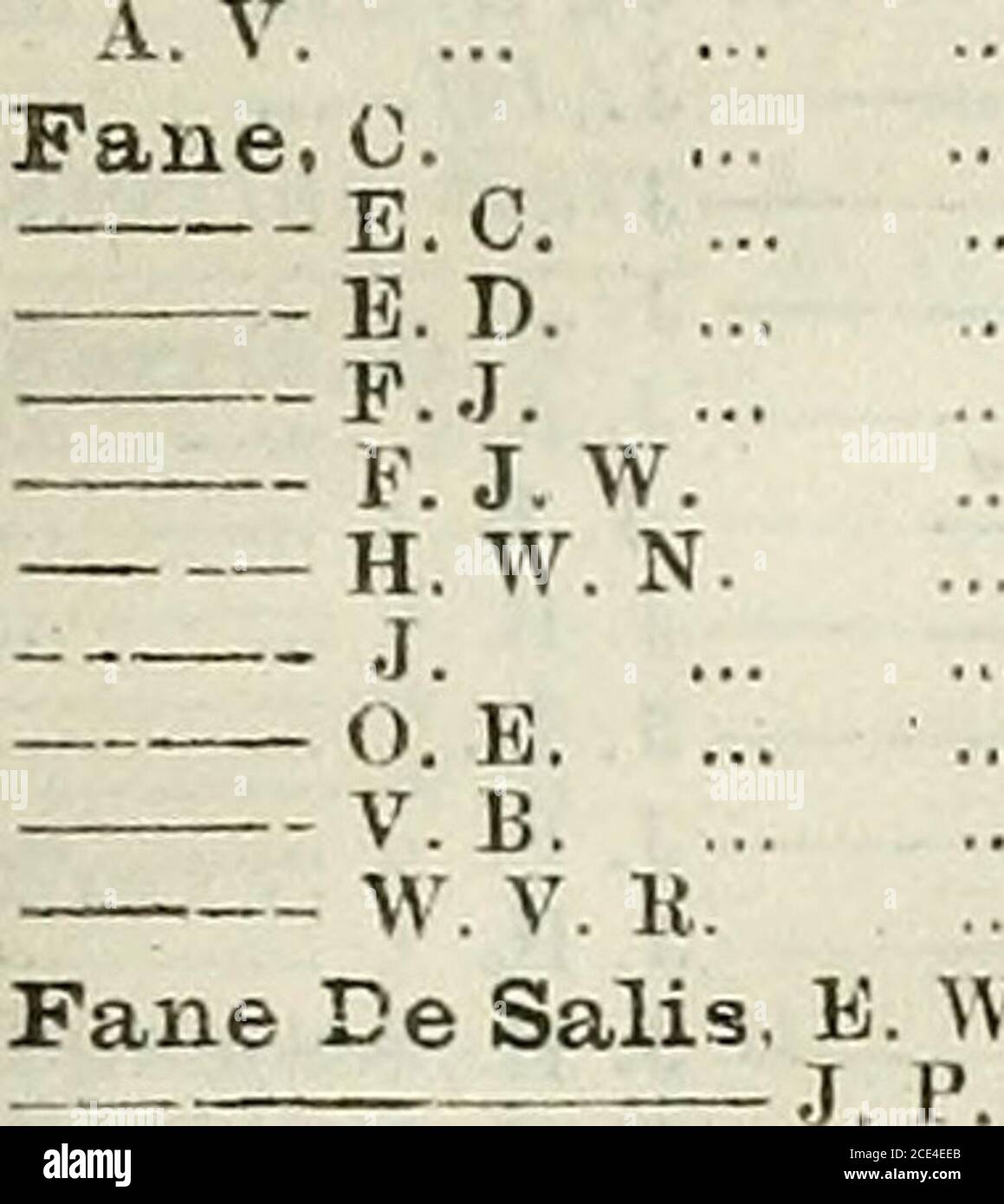 Army List Index References To The Gradation List Are In Heavy Type Iaxi Fallon 1 2i N2e 2vjf J 98 Alls J A W Ift77a Falmouth E E T Visct S Gt 2i Falvey J J I5i9in Falzon