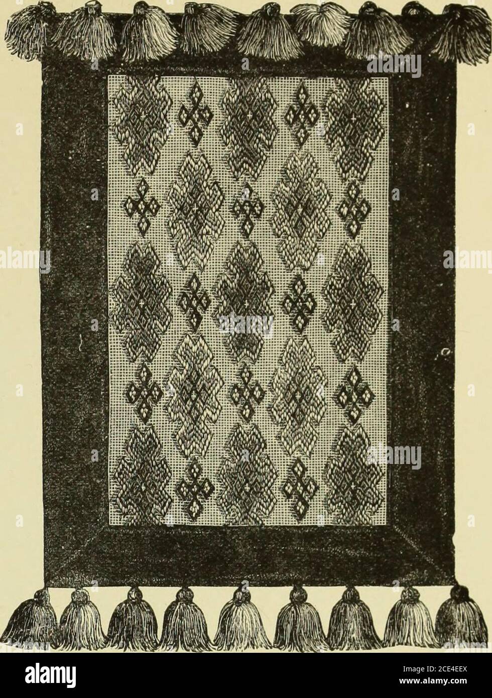 . The dictionary of needlework an encyclopaedia of artistic, plain