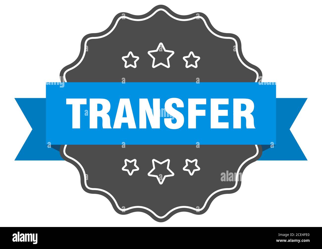 transfer label. transfer isolated seal. Retro sticker sign Stock Vector ...