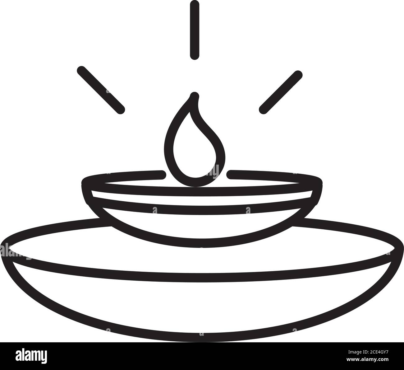 Oil Lamp Clipart Black And White