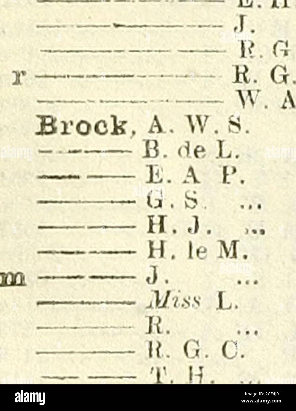 Army List Brittany A Britten O K V 0 R W K Brittin A Britton A K J J T H W 1 A Ti X H V P Brittorous F Broach