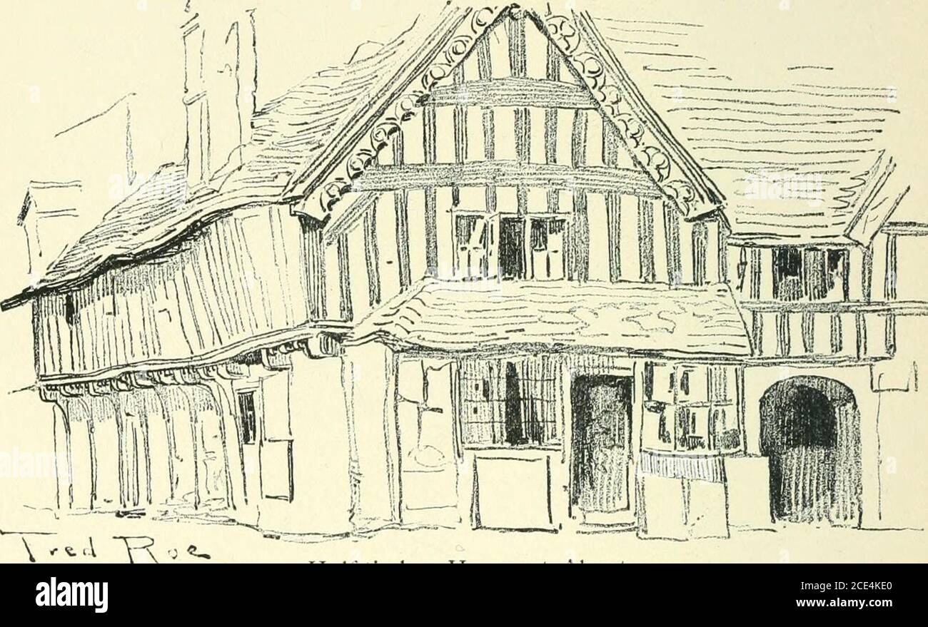 Vanishing England 228 Vanishing England Pie Powder The Usual Accompaniment Of Every Fair Bridge Street Is One Of The Most Attractive Streets Inthe Borough With Its Quaint Old House And The Famousinn