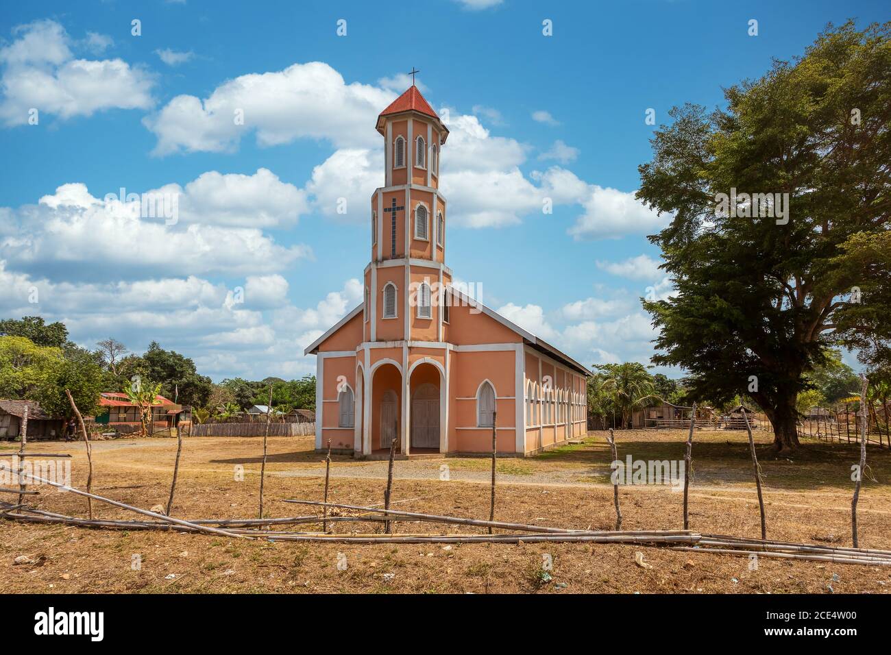 African rural church hi-res stock photography and images - Alamy