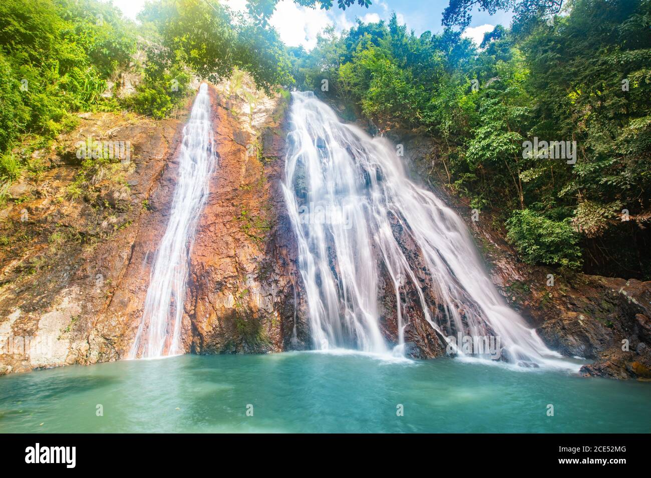 Na Muang 1 waterfall Stock Photo