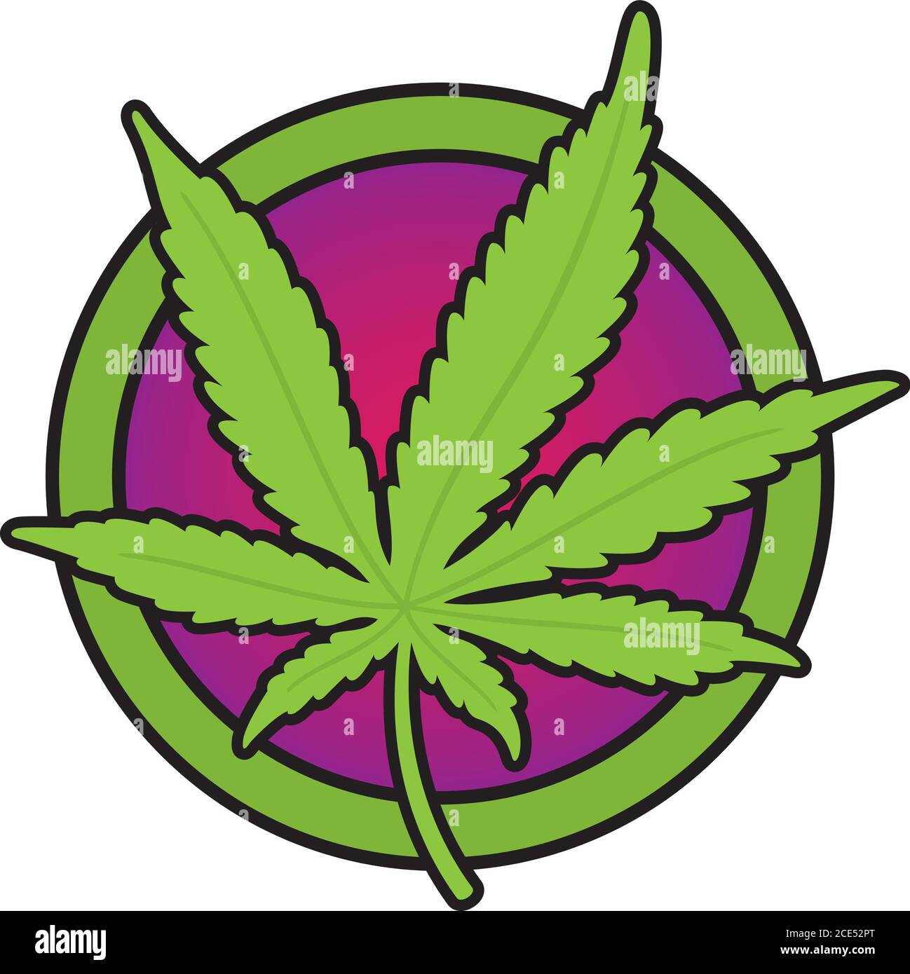 Cannabis vector hi-res stock photography and images - Alamy