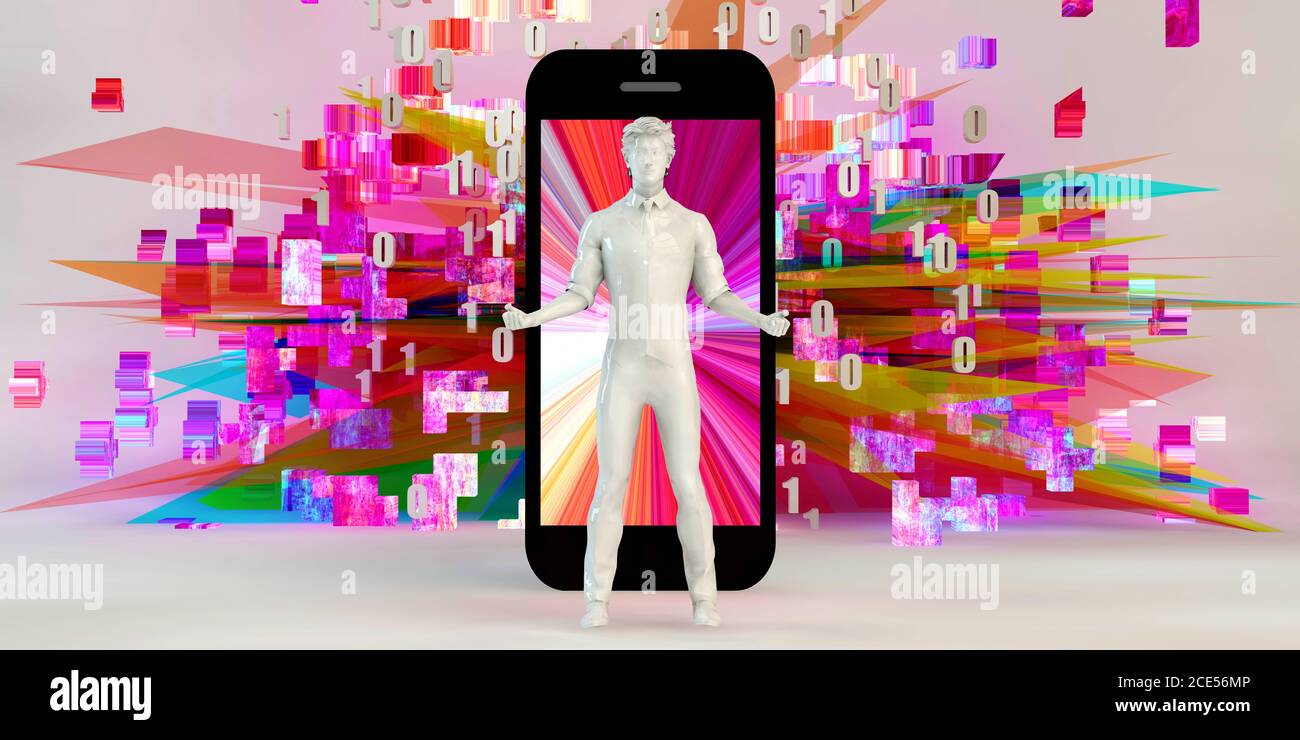 Mobile App Analytics and Data Analysis Technology Stock Photo Alamy