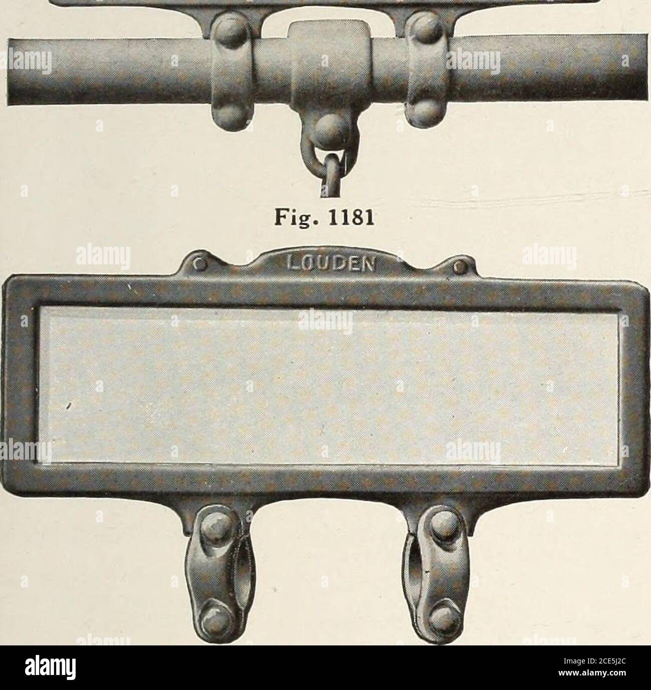 . Dairy barn equipment, horse stable fittings, barn plans . Fig. 1182
